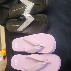SO Women's Purple Sandals